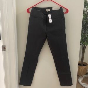 NWT Loft Dark Grey Ankle 0P Pants (dress pants)